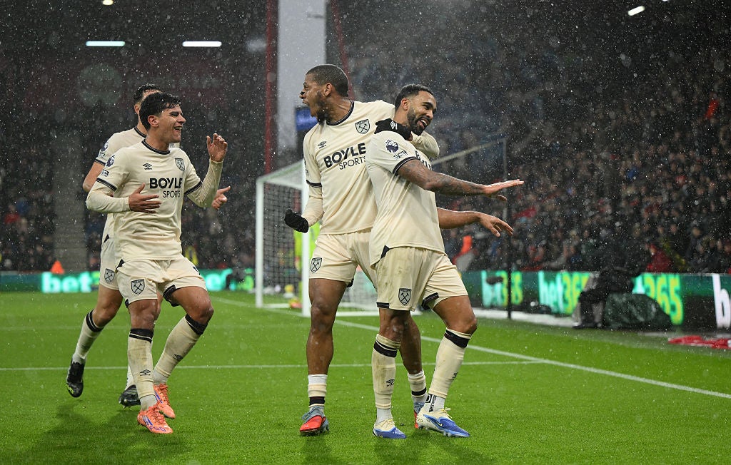 Callum Wilson scored twice against his former club