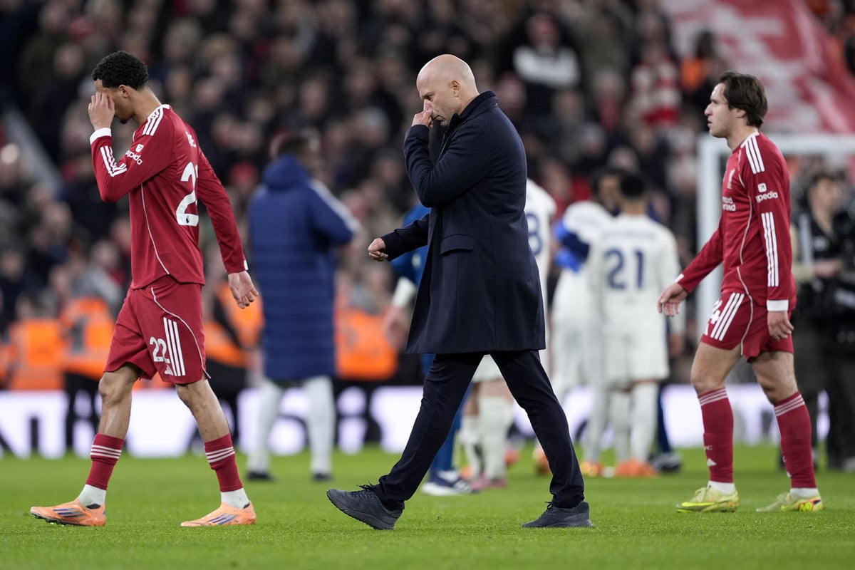 Arne Slot says Liverpool run ‘far from good enough’ after Nottingham Forest loss