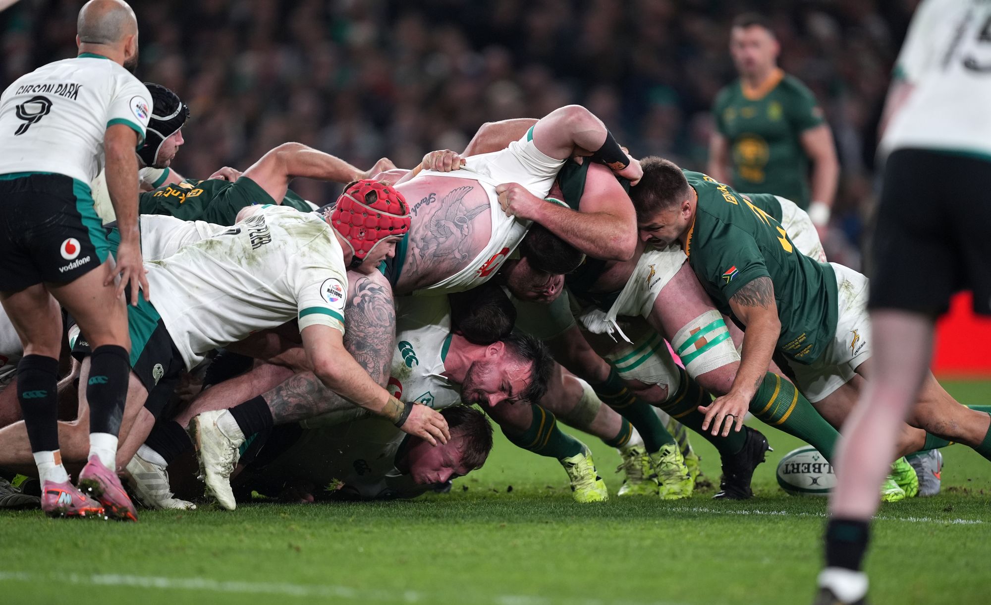 South Africa dominated at scrum time