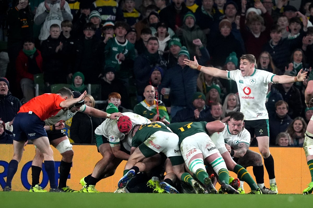 Andy Farrell praises Ireland’s ‘bottle’ despite ‘chaotic’ defeat to Springboks Andy Farrell praises Ireland’s ‘bottle’ despite ‘chaotic’ defeat to Springboks