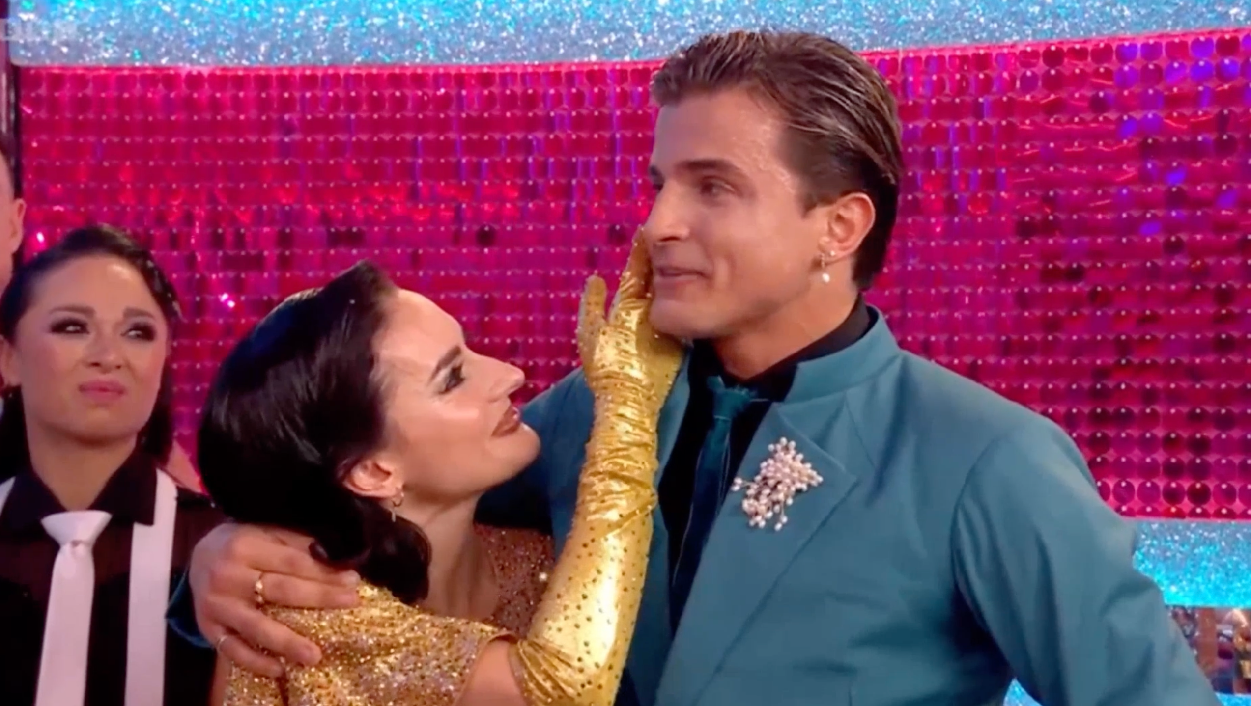 <p>Strictly Come Dancing star Nikita Kuzmin fights back tears seeing family in audience during Blackpool special</p>