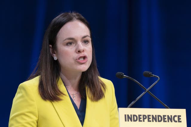 Kate Forbes is to visit the Mossmorran plant (Jane Barlow/PA)