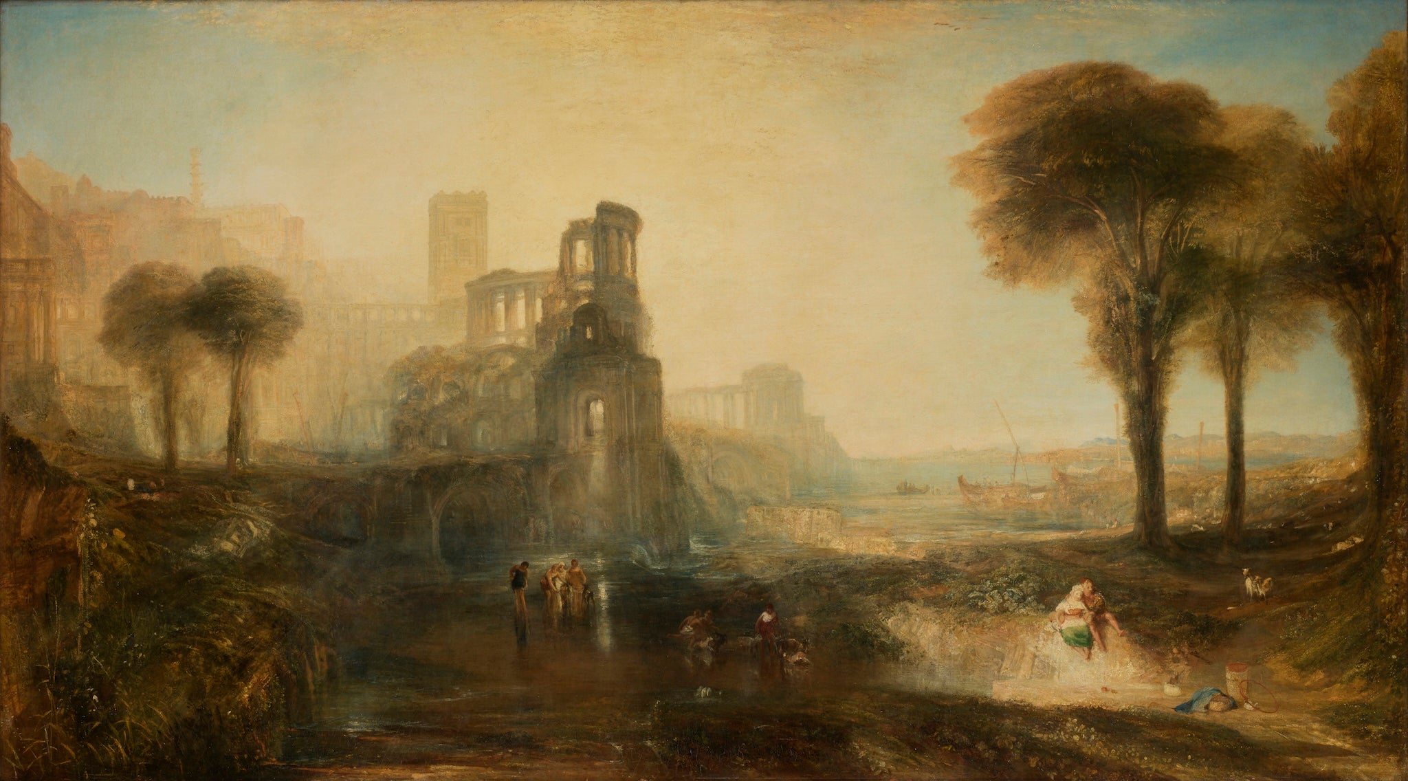 JMW Turner’s ‘Caligula’s Palace and Bridge’ (1831)