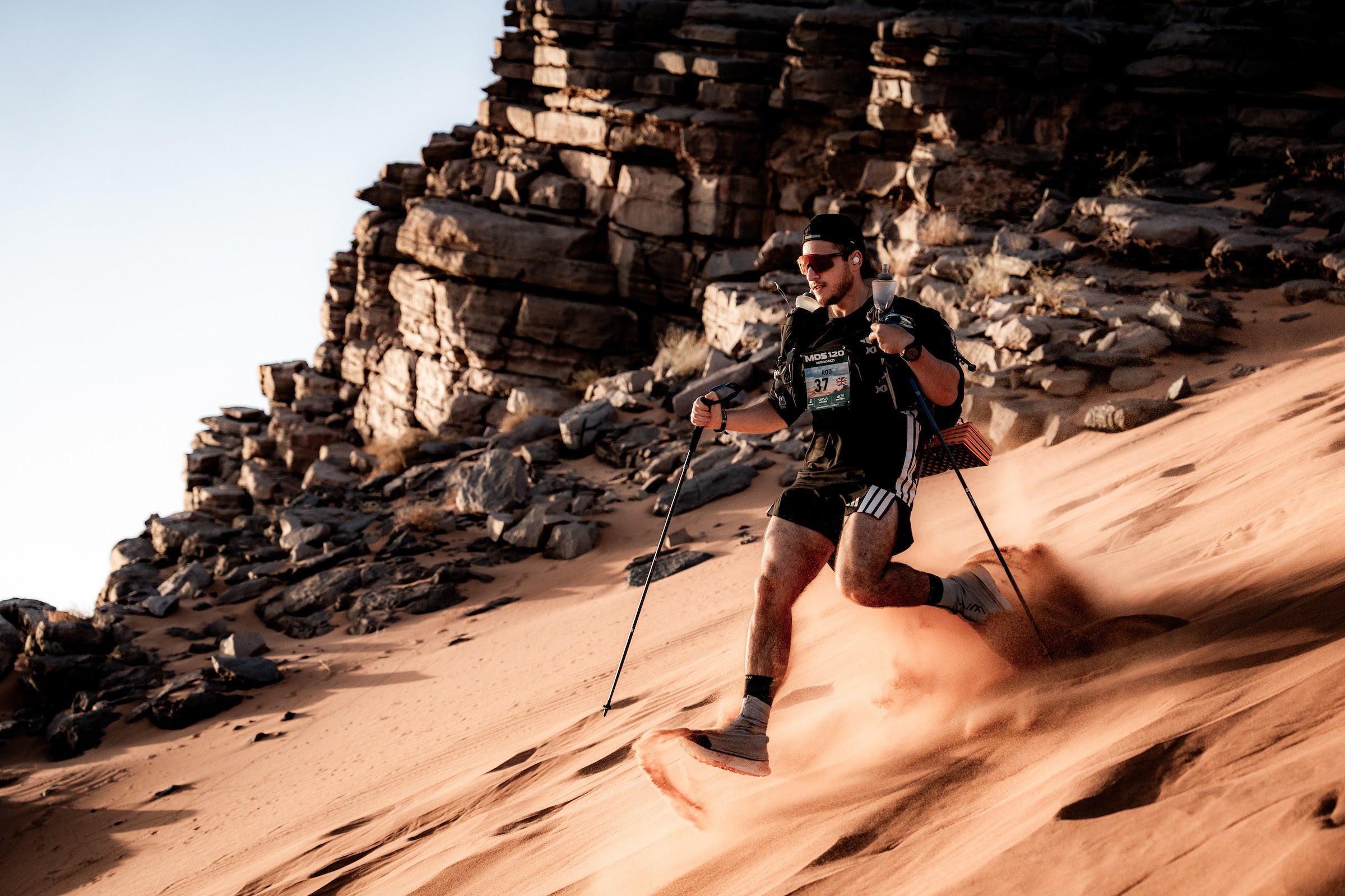 <p>Marathon Des Sables, Morocco 120km</p>