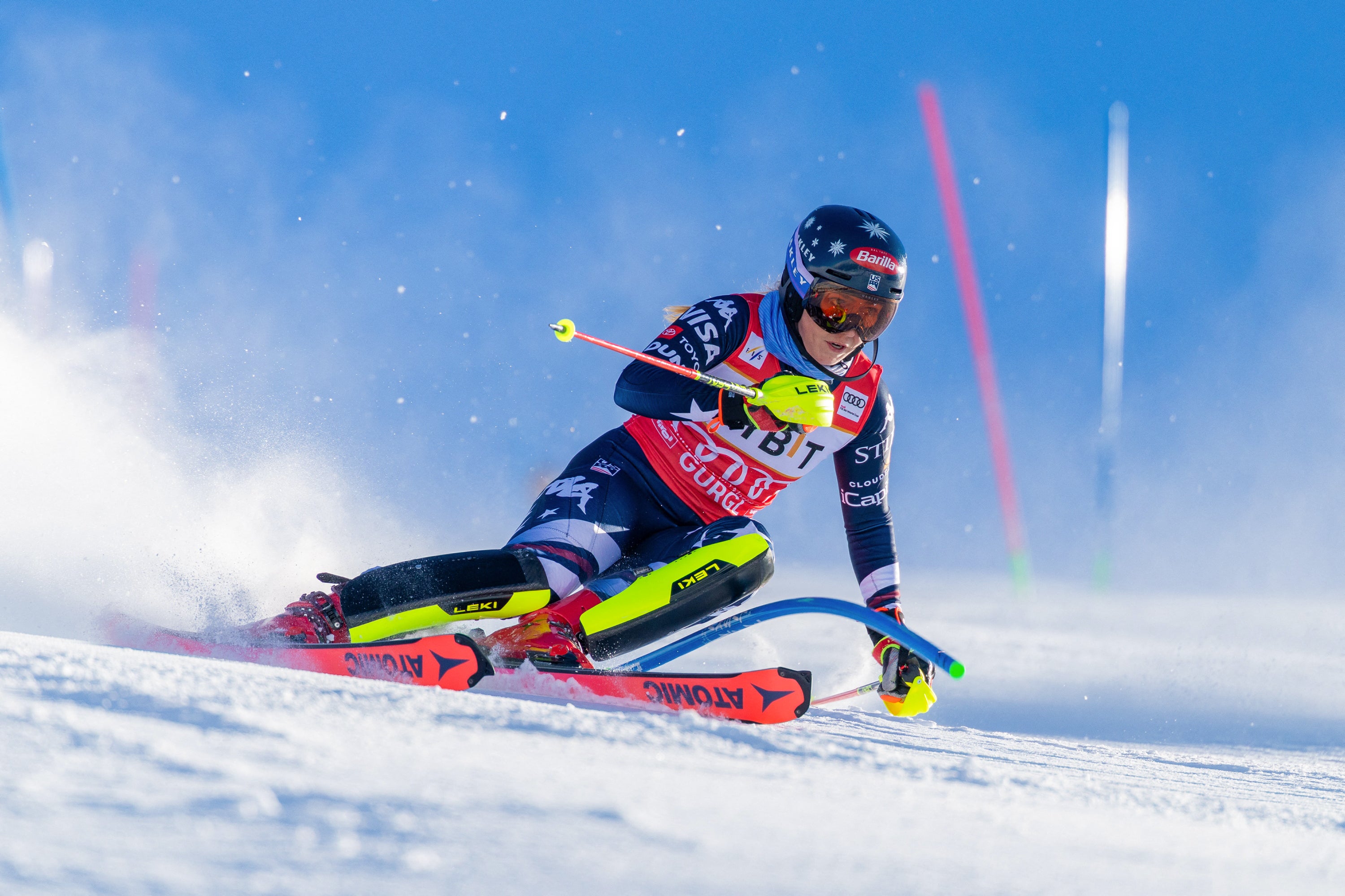 <p>Mikaela Shiffrin picked up another World Cup win</p>