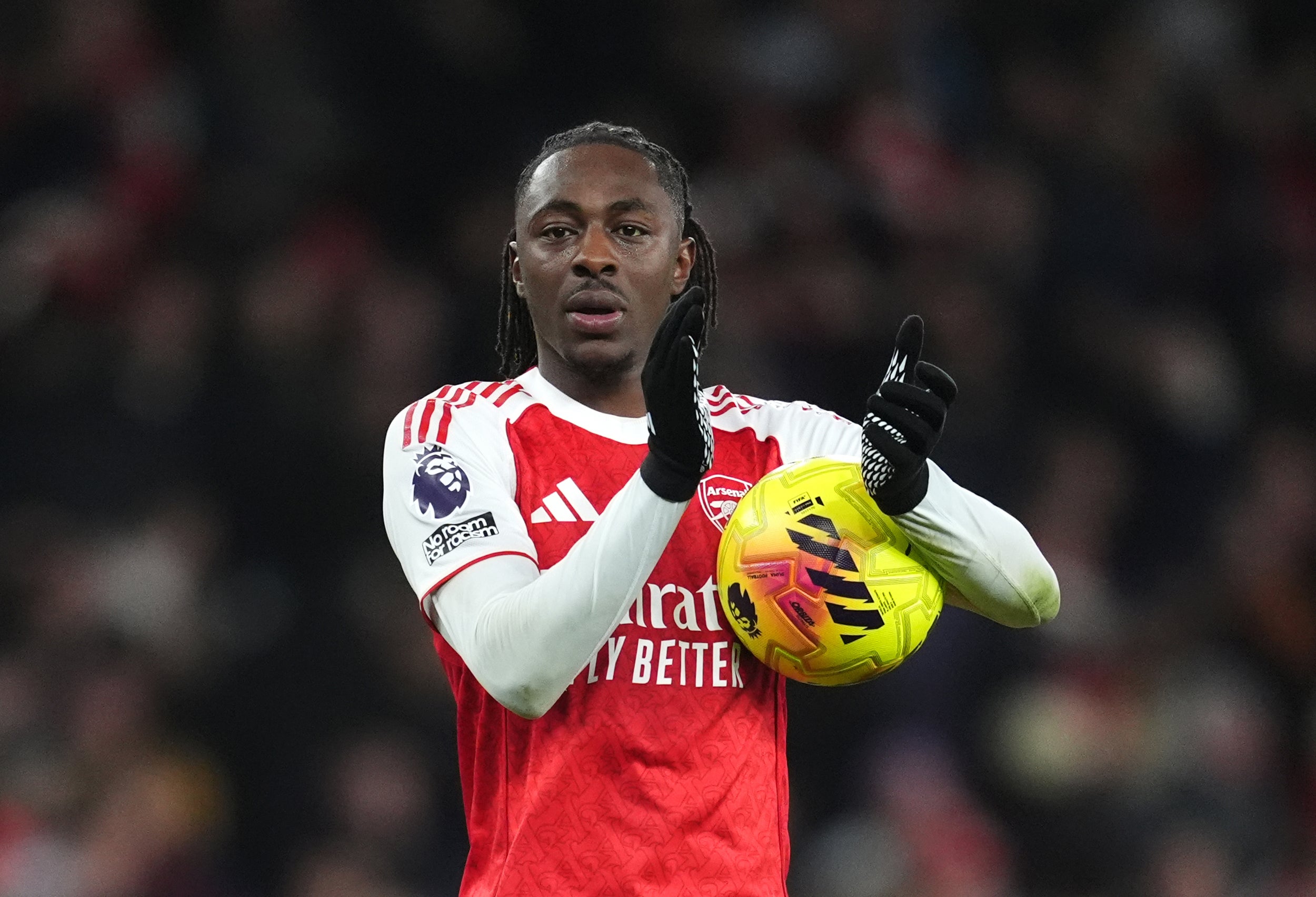 Eberechi Eze led Arsenal’s thumping win over Tottenham as the Gunners went six points clear