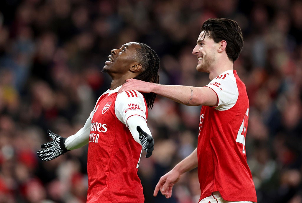 Ebere Eze was the star as Arsenal underlined their title credentials with the win over Spurs