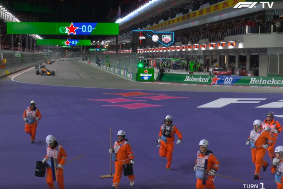 FIA branded ‘shocking’ after another near-miss with F1 marshals on track in Las Vegas