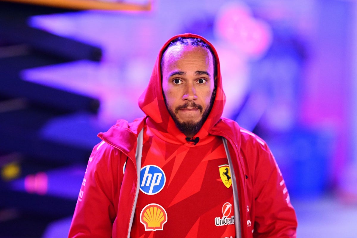 Lewis Hamilton told to ‘calm down’ by Ferrari boss after criticising his own performance in Las Vegas GP