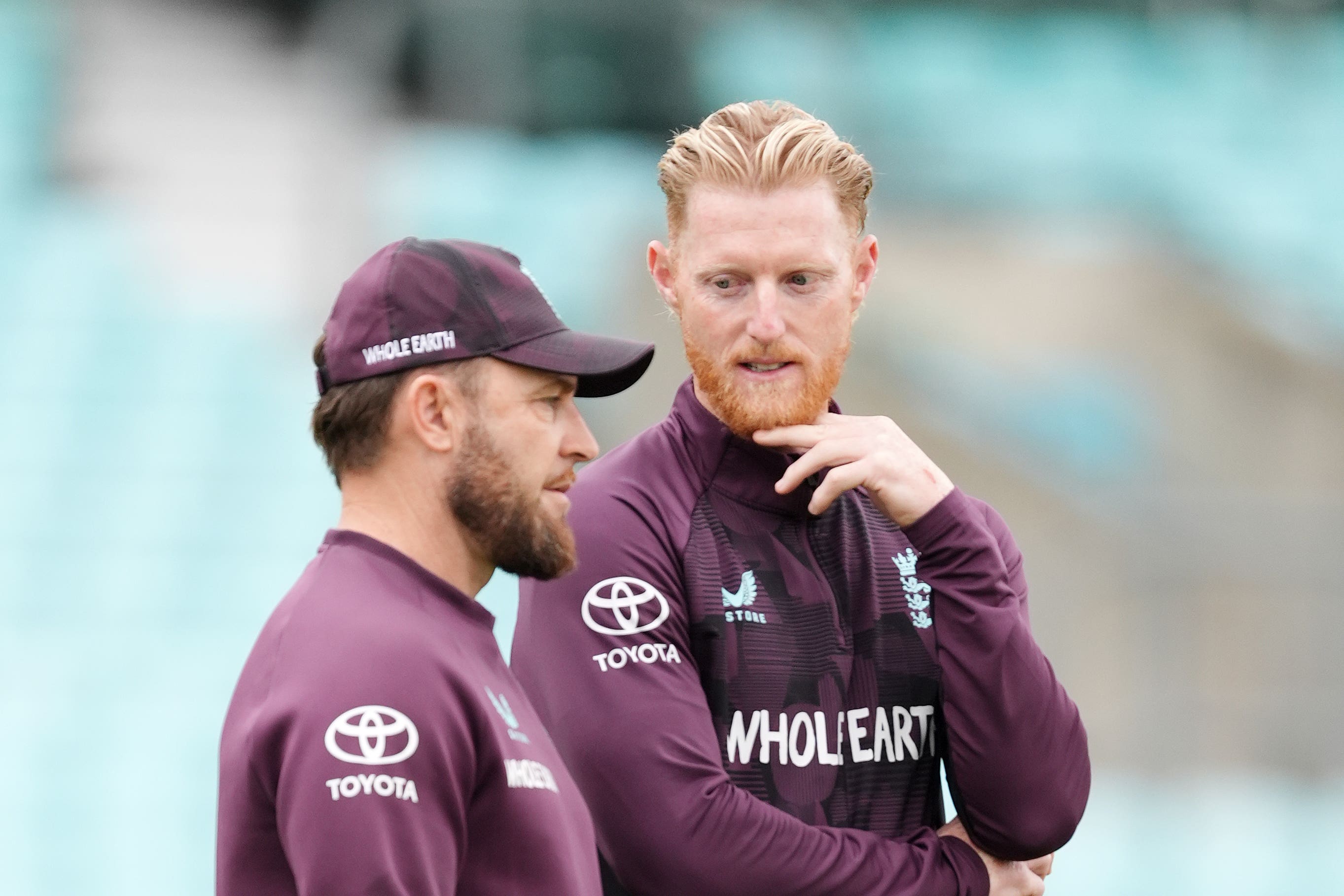 England head coach Brendon McCullum (left) and Ben Stokes must forge a new identity