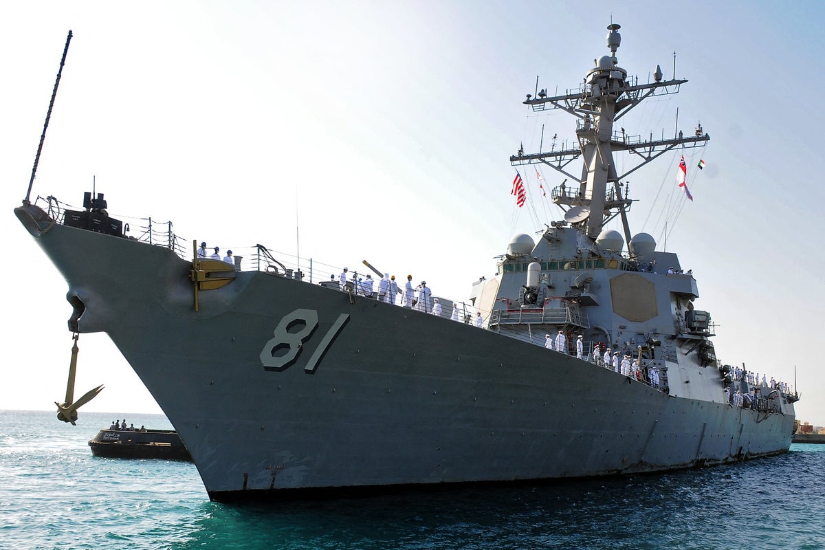 USS Winston Churchill conducts military exercises in Caribbean as Venezuela tensions ramp up