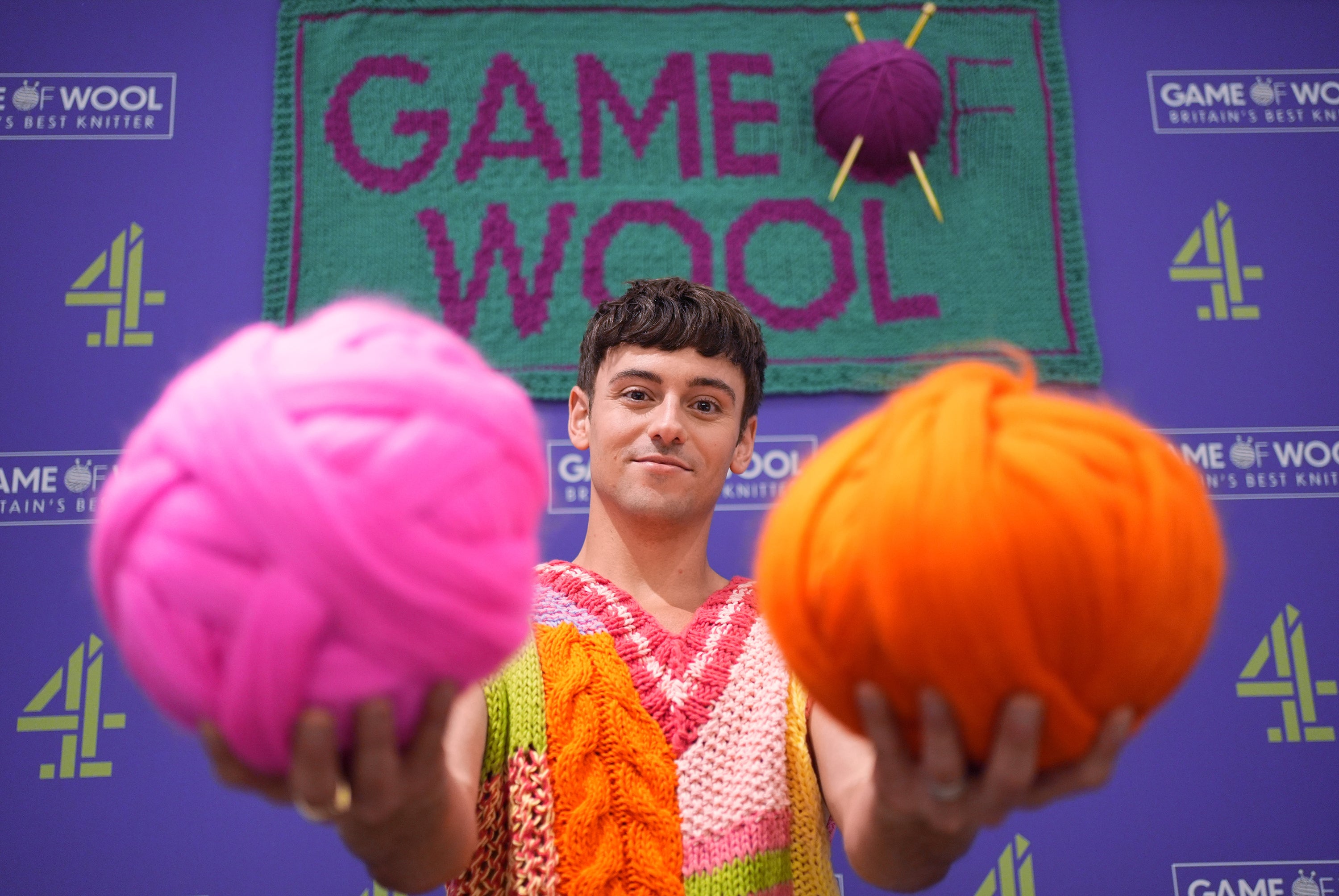 Tom Daley’s Game of Wool is currently airing on Channel 4