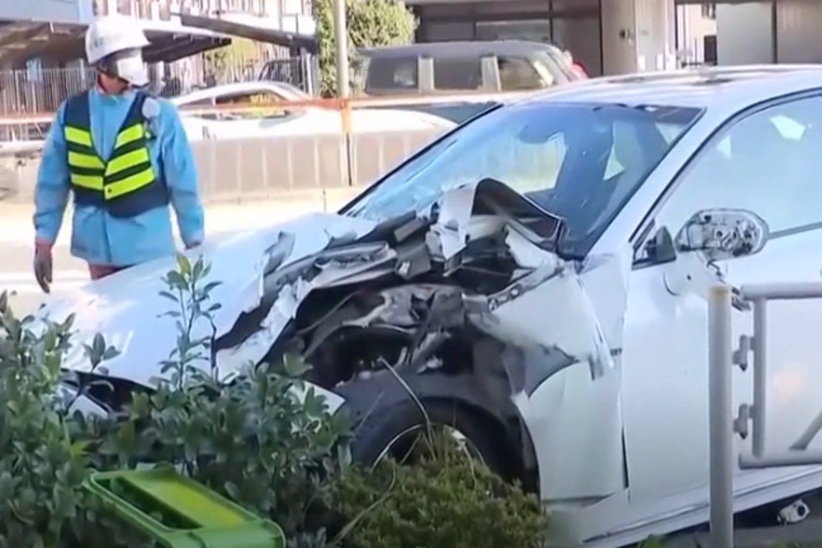 One killed and 10 injured as man ploughs car into pedestrians in Tokyo