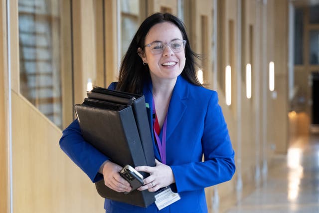 Deputy First Minister Kate Forbes confirmed the Scottish Government will work with Labour ministers at Westminster to try to find an alternative future for Mossmorran workers (Lesley Martin/PA)