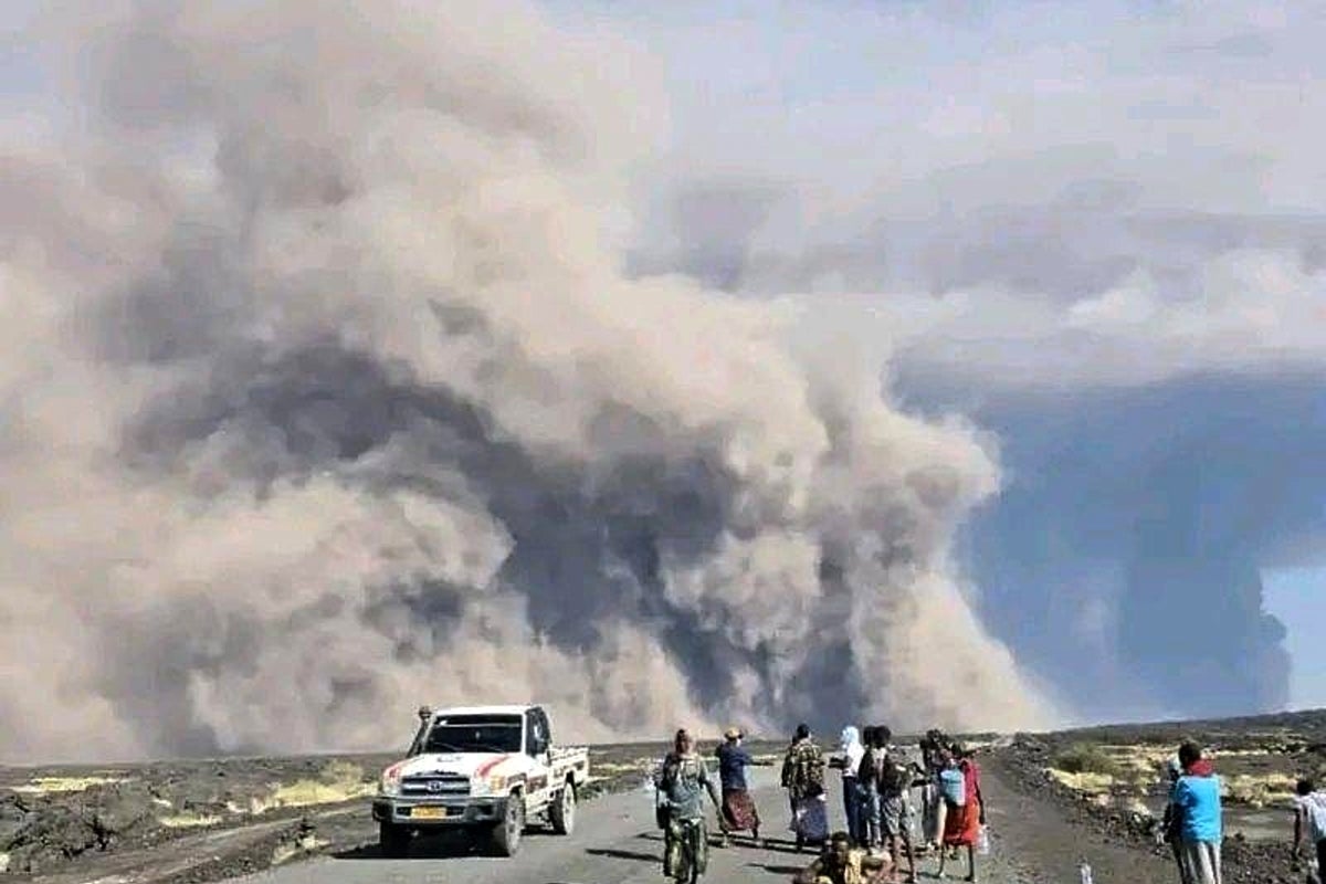Volcano erupts in northern Ethiopia, sending ash plumes toward Yemen and Oman