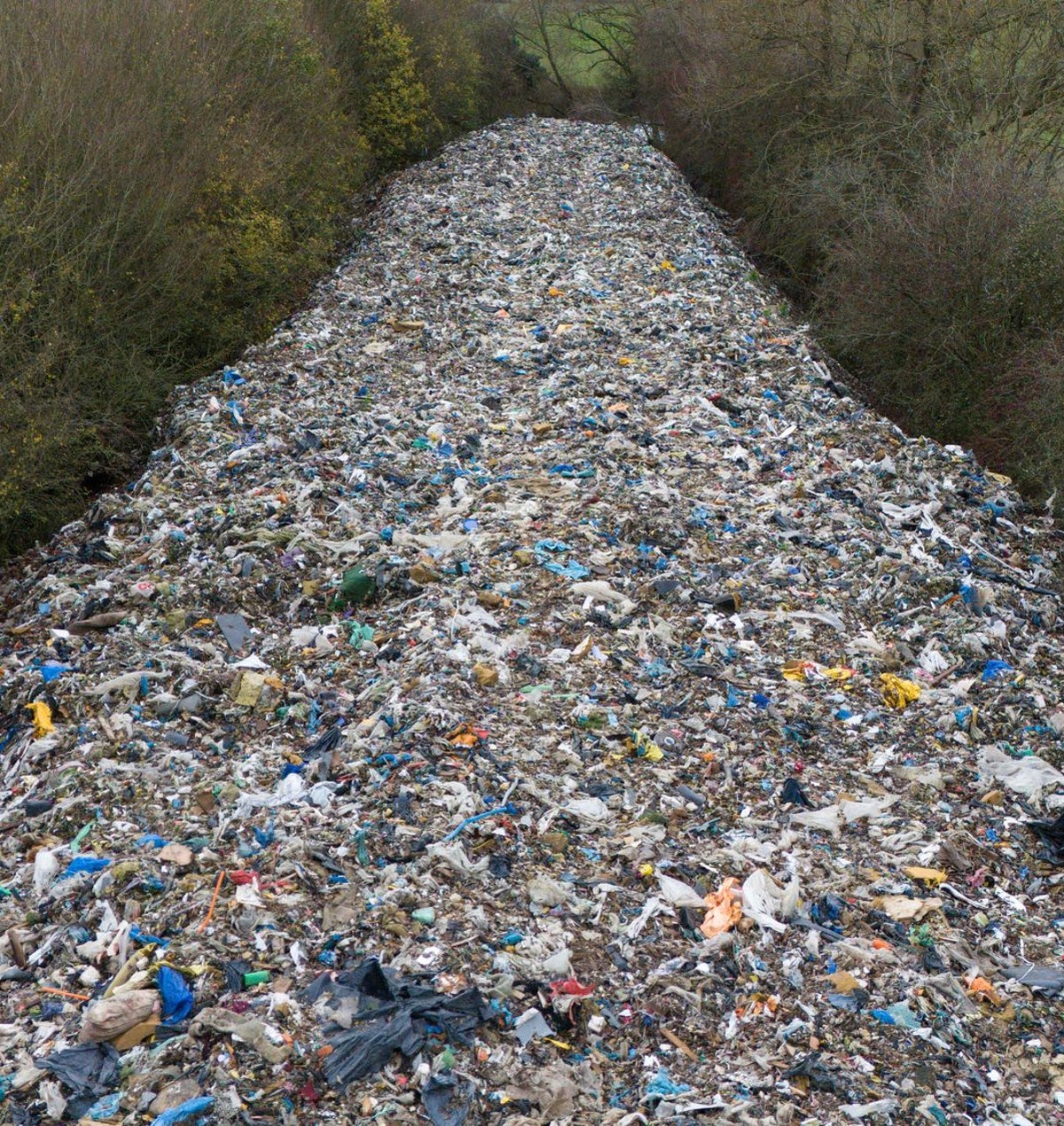 Man arrested in connection with fly-tipping waste mountain in Oxfordshire