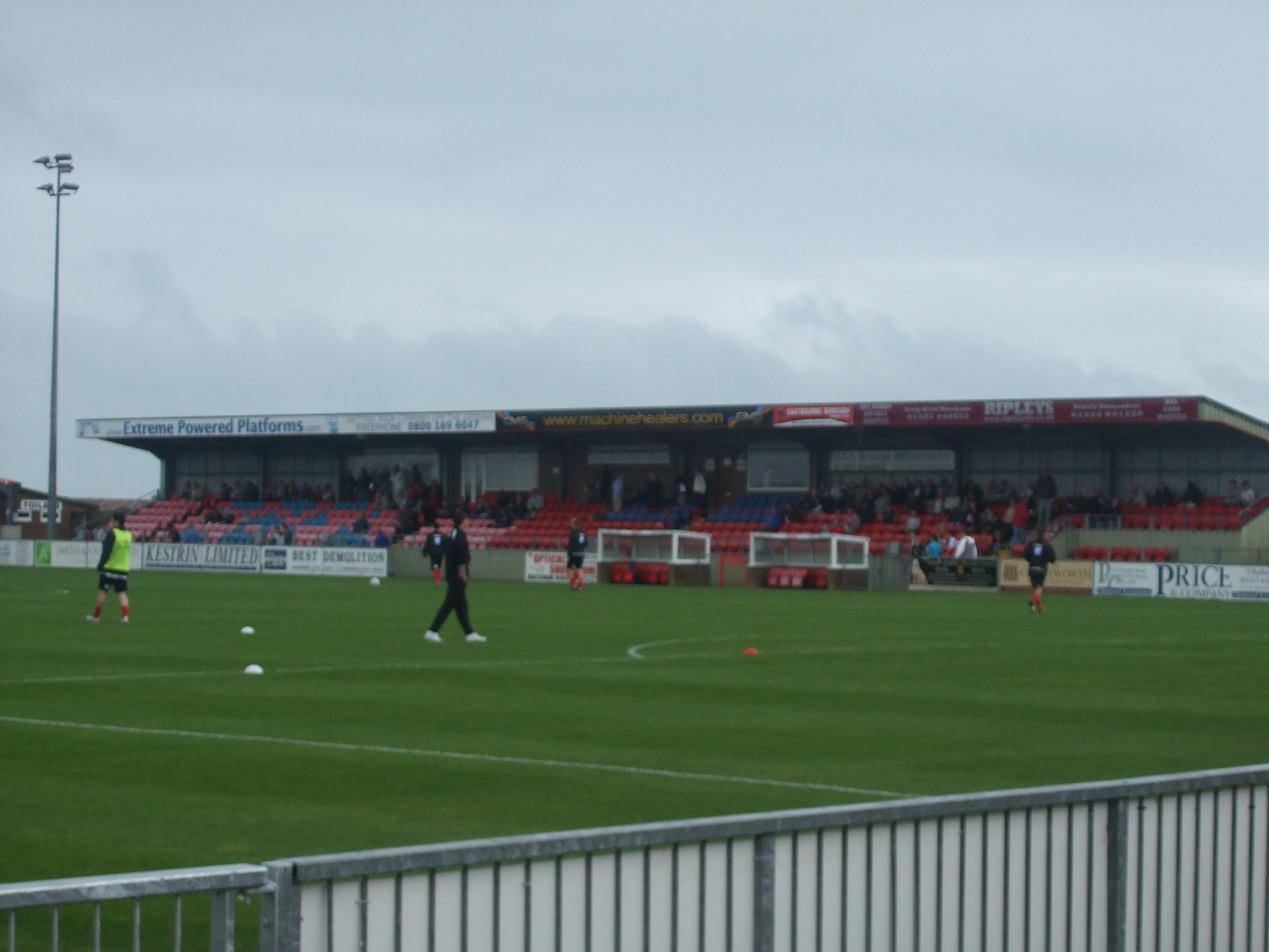 Eastbourne Borough released a statement after their players were subjected to ‘vile and personal’ abuse