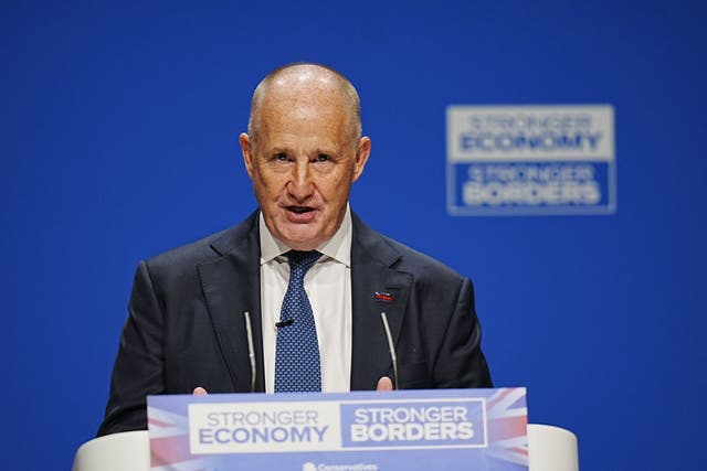 Conservative party chairman Kevin Hollinrake (Peter Byrne/PA)