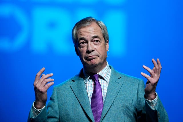 <p>Farage has insisted he never made racist remarks in a ‘malicious or nasty way’</p>