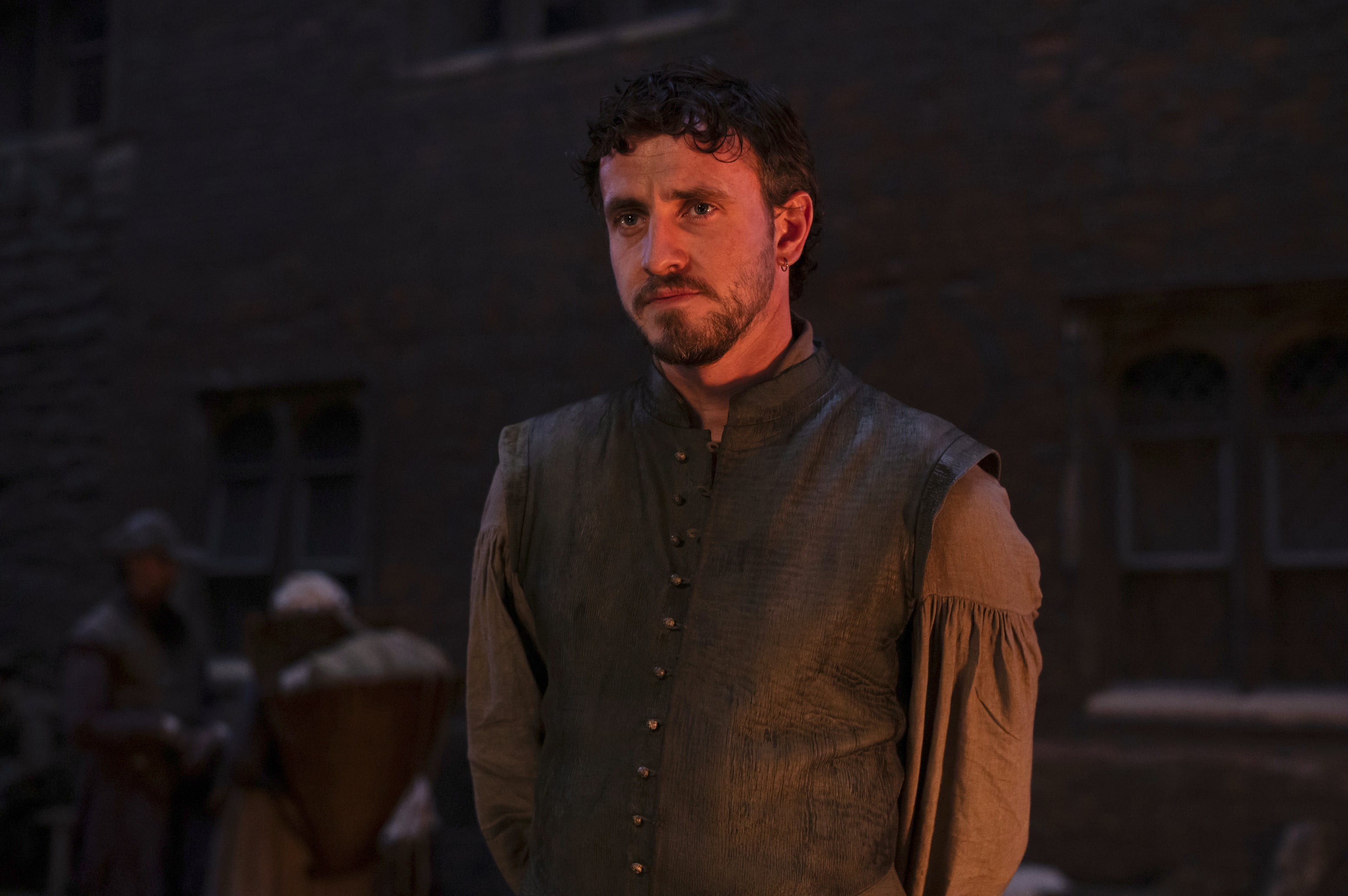 <p>Mescal stars as William Shakespeare in <em>Hamnet.</em></p>