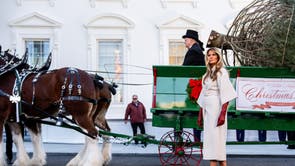 APTOPIX Trump White House Holidays