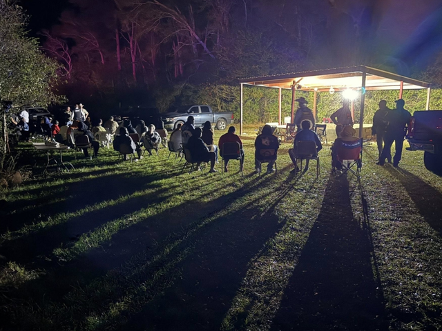 <p>A dog-fighting ring was busted in Texas that led to the arrest of 45 people, according to authorities. </p>