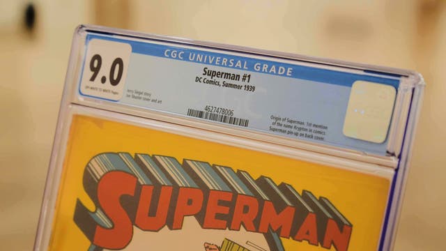 Superman Record Comic Book Sale