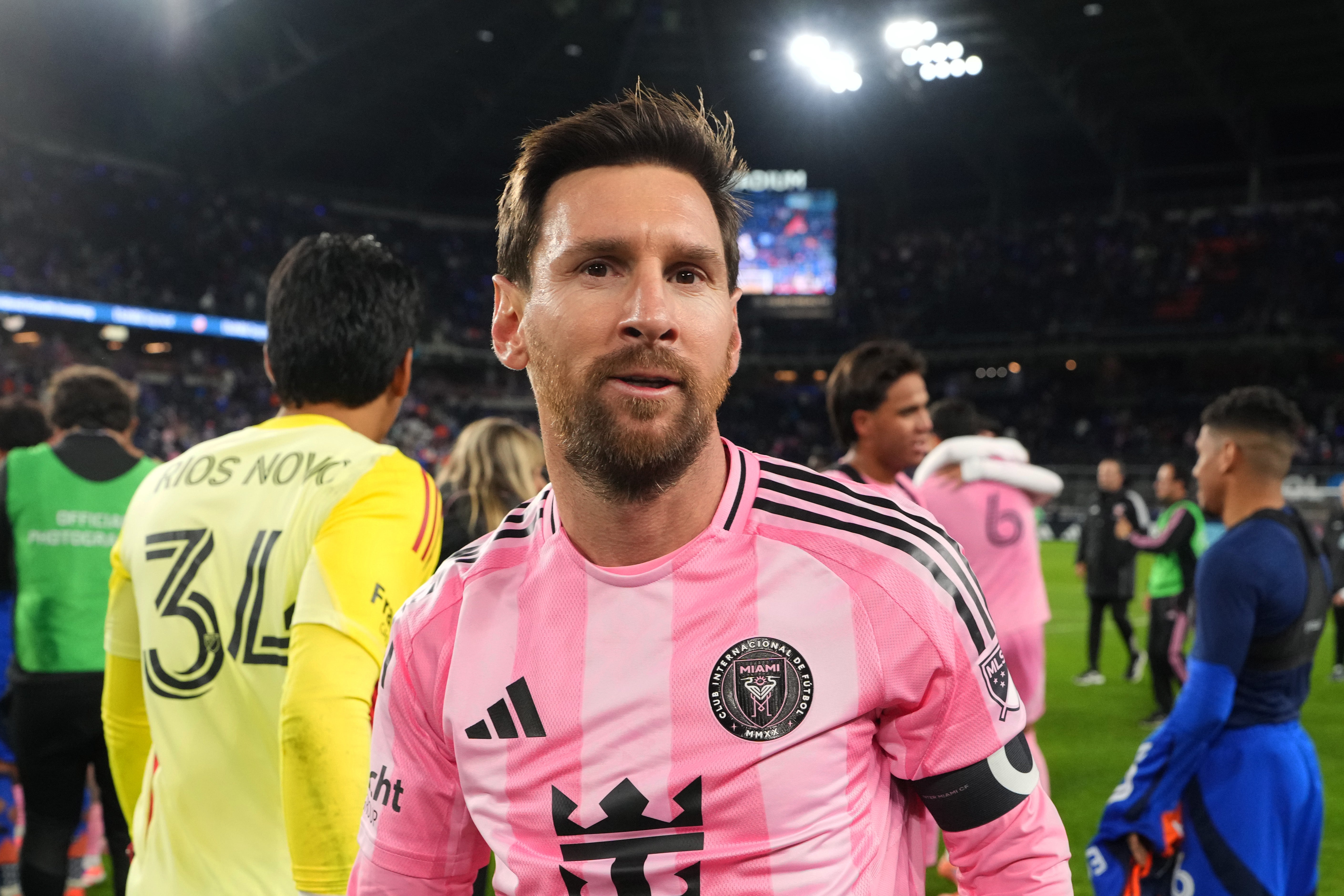 Lionel Messi inspired Inter Miami to victory on Sunday night