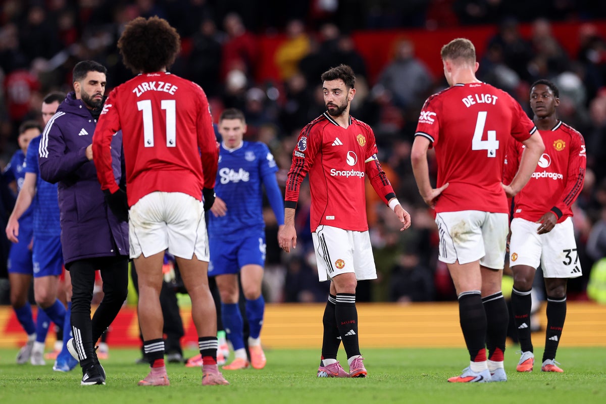 Man United star issues rallying cry after &lsquo;really bad&rsquo; Everton loss
