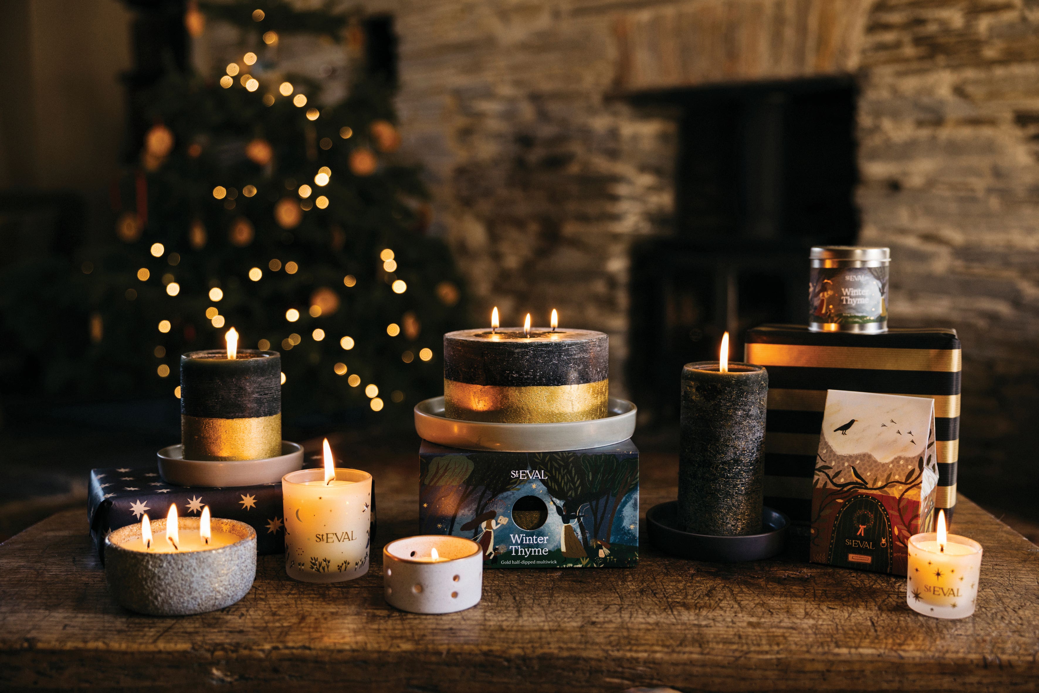 Fragrant Christmas candles are full of festive charm (St Eval/PA)