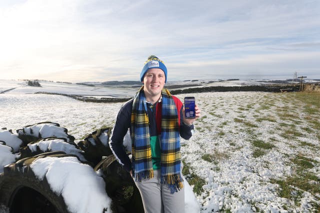 Hamish Weir is urging people to take part in Doddie Aid (My Name’5 Doddie Foundation/PA)