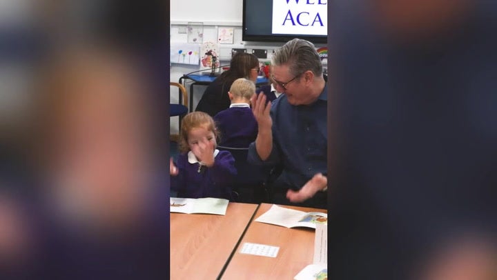 Sir Keir Starmer participated in the viral ‘6-7’ trend