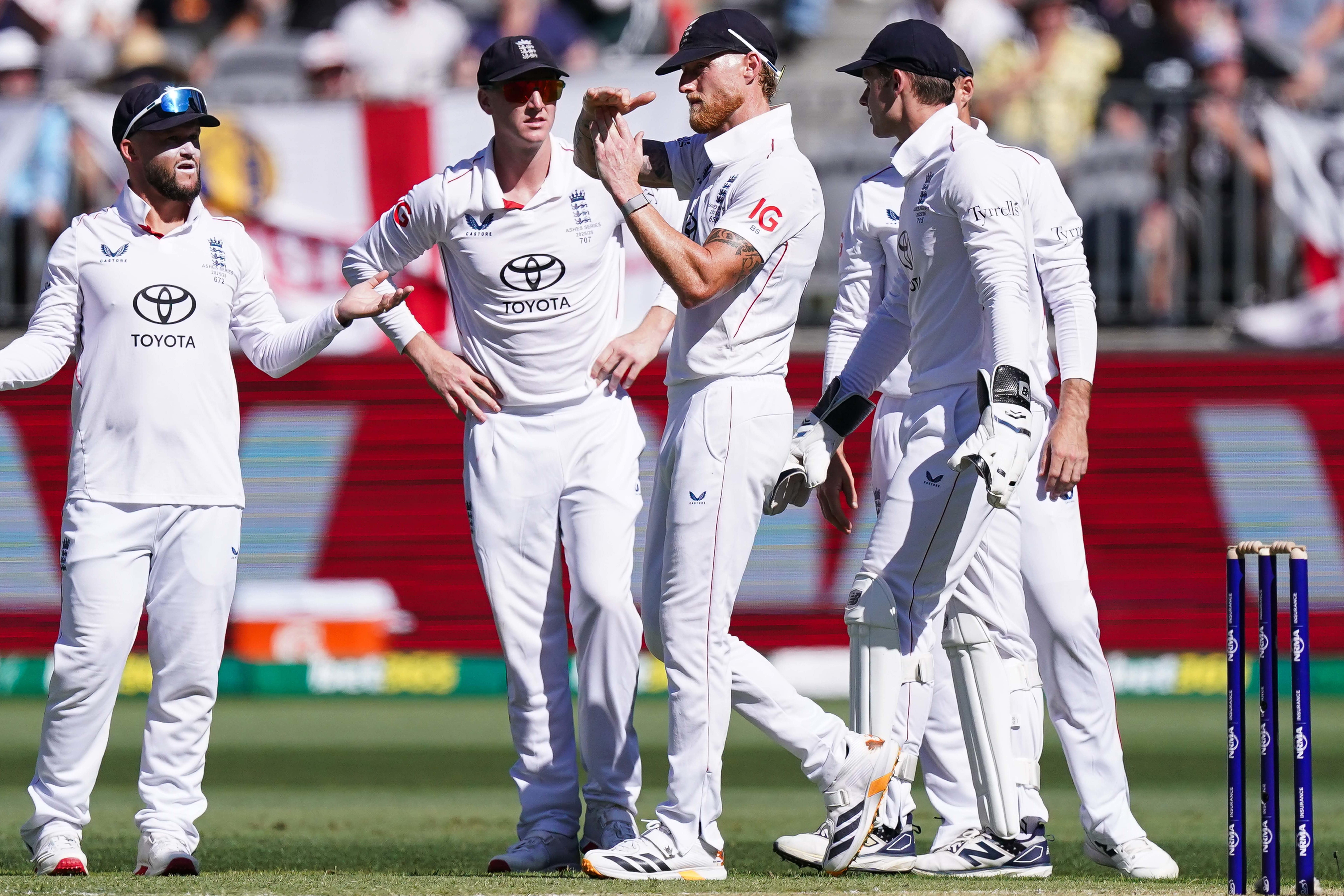 England’s decisions will be judged on the outcome of the series, says Michael Vaughan (Robbie Stephenson/PA)