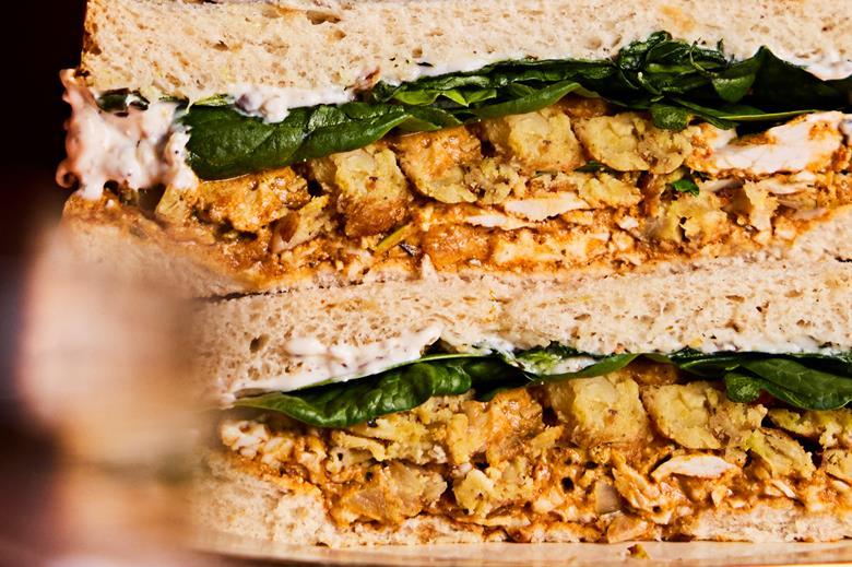 Waitrose’s turkey curry sandwich, because even the Boxing Day leftovers are now commuting to work