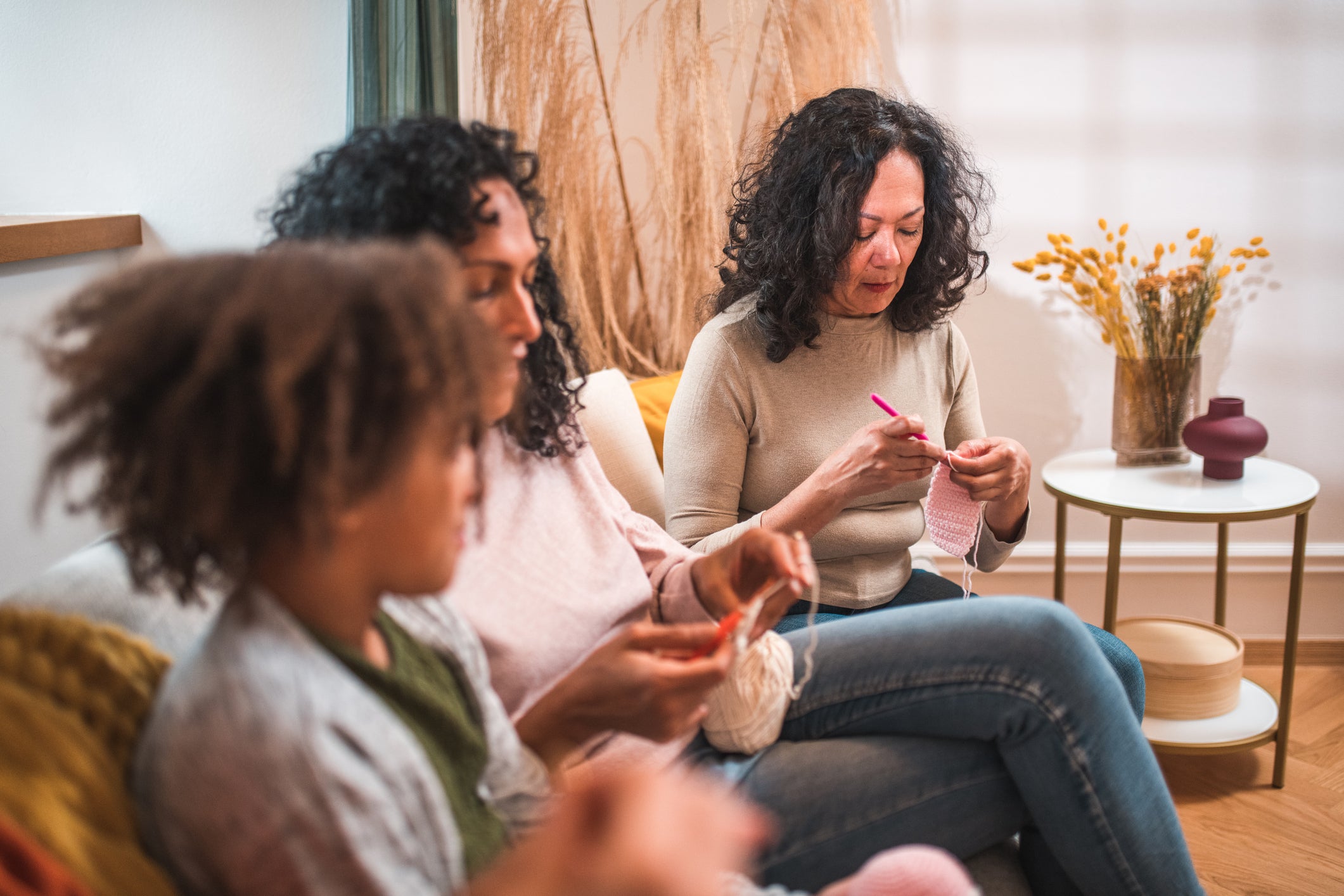 Knitting holidays offer mindfulness and connection