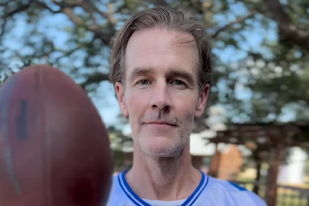 James Van Der Beek’s wife says husband is ‘bouncing back’ as Dawson’s Creek star shows off merchandise to help pay for cancer treatment