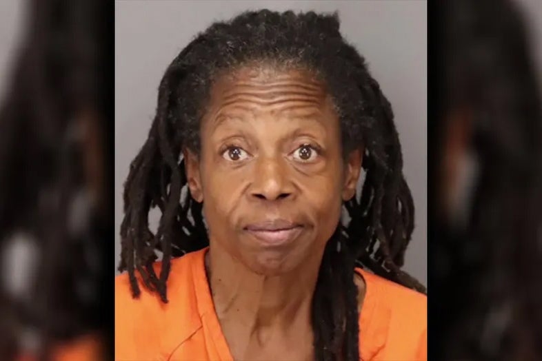 Teresa Baldwin, 58, from Largo in Florida, allegedly left the woman at Largo Central Park on Monday night