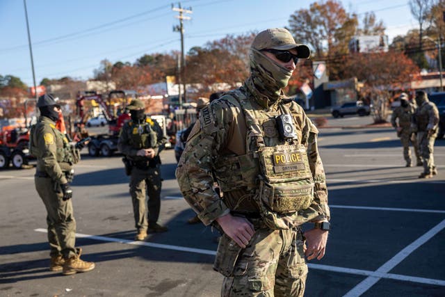 <p>Federal Agents in Charlotte, North Carolina</p>