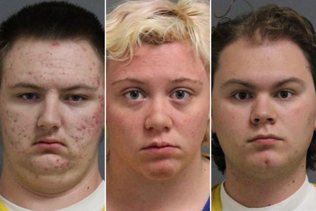 <p>Investigators said the brutal bludgeoning was carried out after Weston Owen and Sarah Bess, both 18, along with their 21-year-old friend Kellar Weisgerber. The three allegedly conspired to kill Bess’s uncle inside his home.</p>