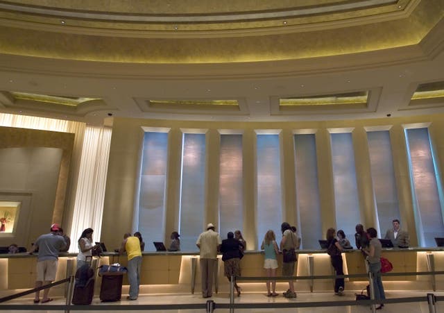 <p>AI chatbots already manage 80 percent of routine Las Vegas resort customer inquiries, offering instant, 24/7 multilingual service, according to a report from RCG Economics </p>