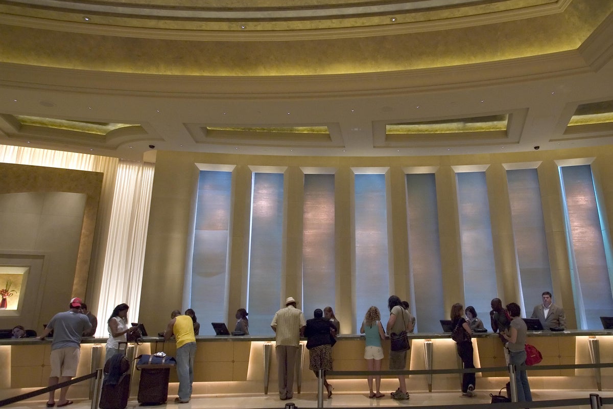 Welcome to robot Vegas: Up to 95 percent of hospitality jobs in Sin City could be replaced by AI, report says Welcome to robot Vegas: Up to 95 percent of hospitality jobs in Sin City could be replaced by AI, report says