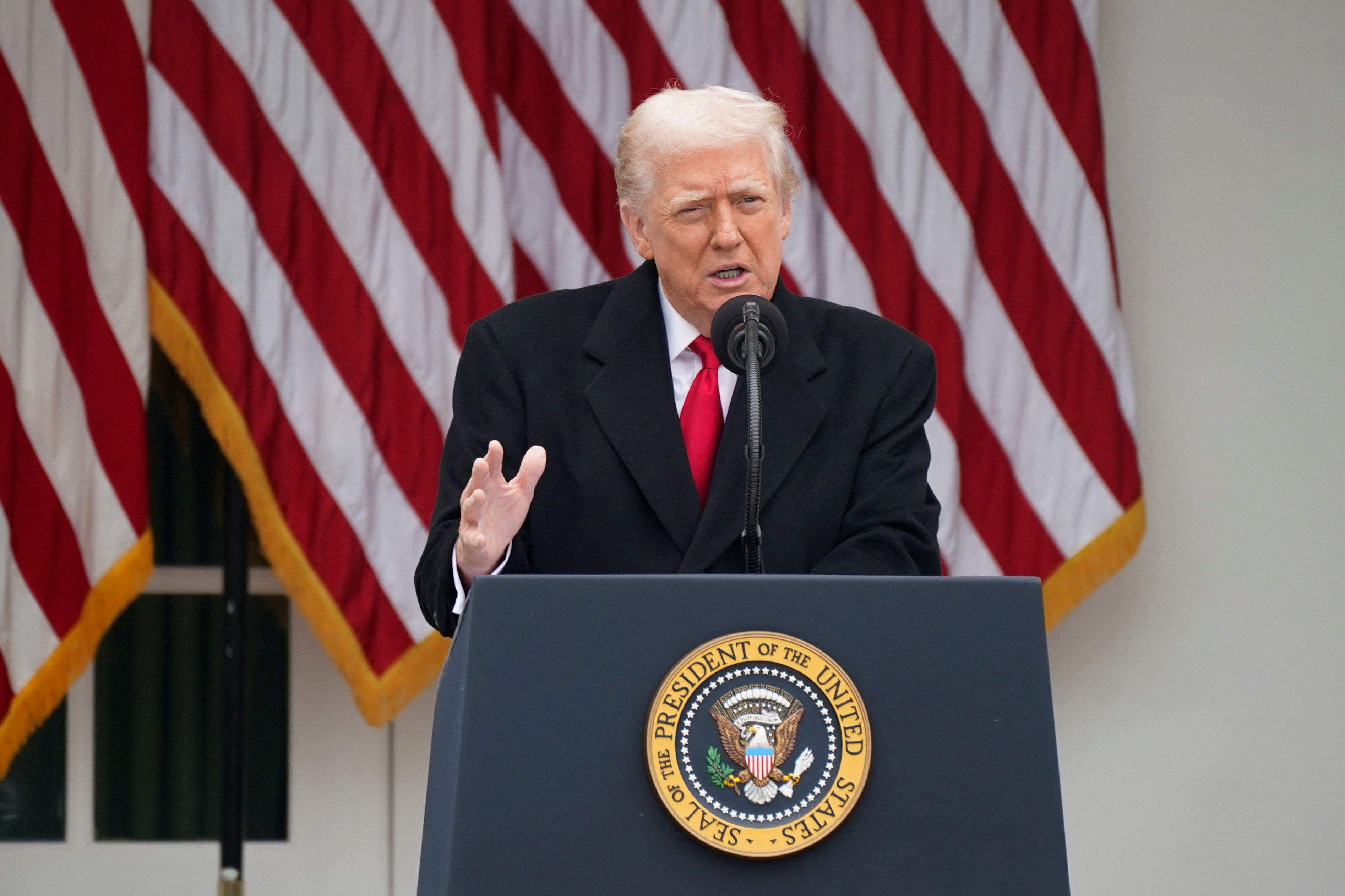 Donald Trump disse terça-feira que um acordo para acabar com a guerra está próximo