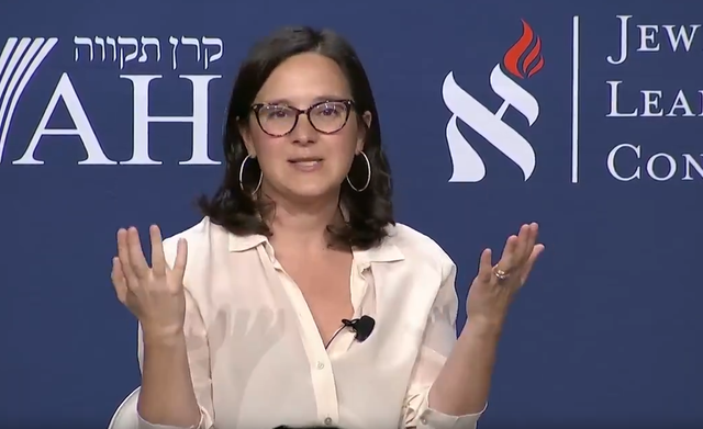 <p>Bari Weiss speaks at the Jewish Leadership Conference and explains her vision for CBS News, which includes elevating the voices that represent the ‘center left and center right.’</p>