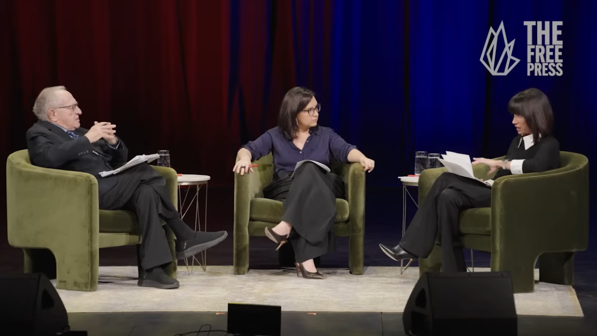 Bari Weiss moderates a gun control debate between Alan Dershowitz and Dana Loesch.