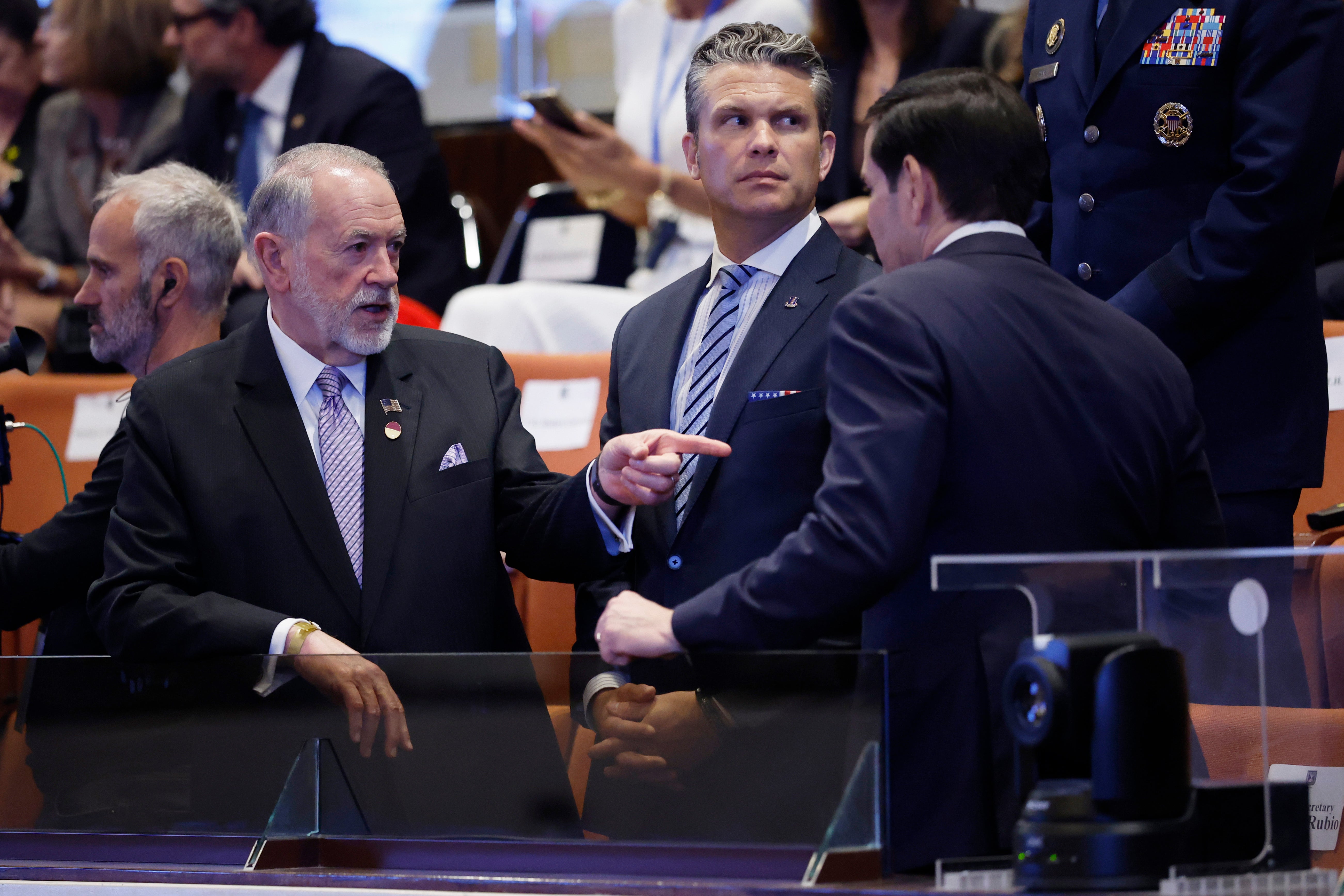 Huckabee has been ambassador to Israel since April. He has joined Trump’s cabinet members on trips as they sought to broker a peace deal between Israel and Hamas