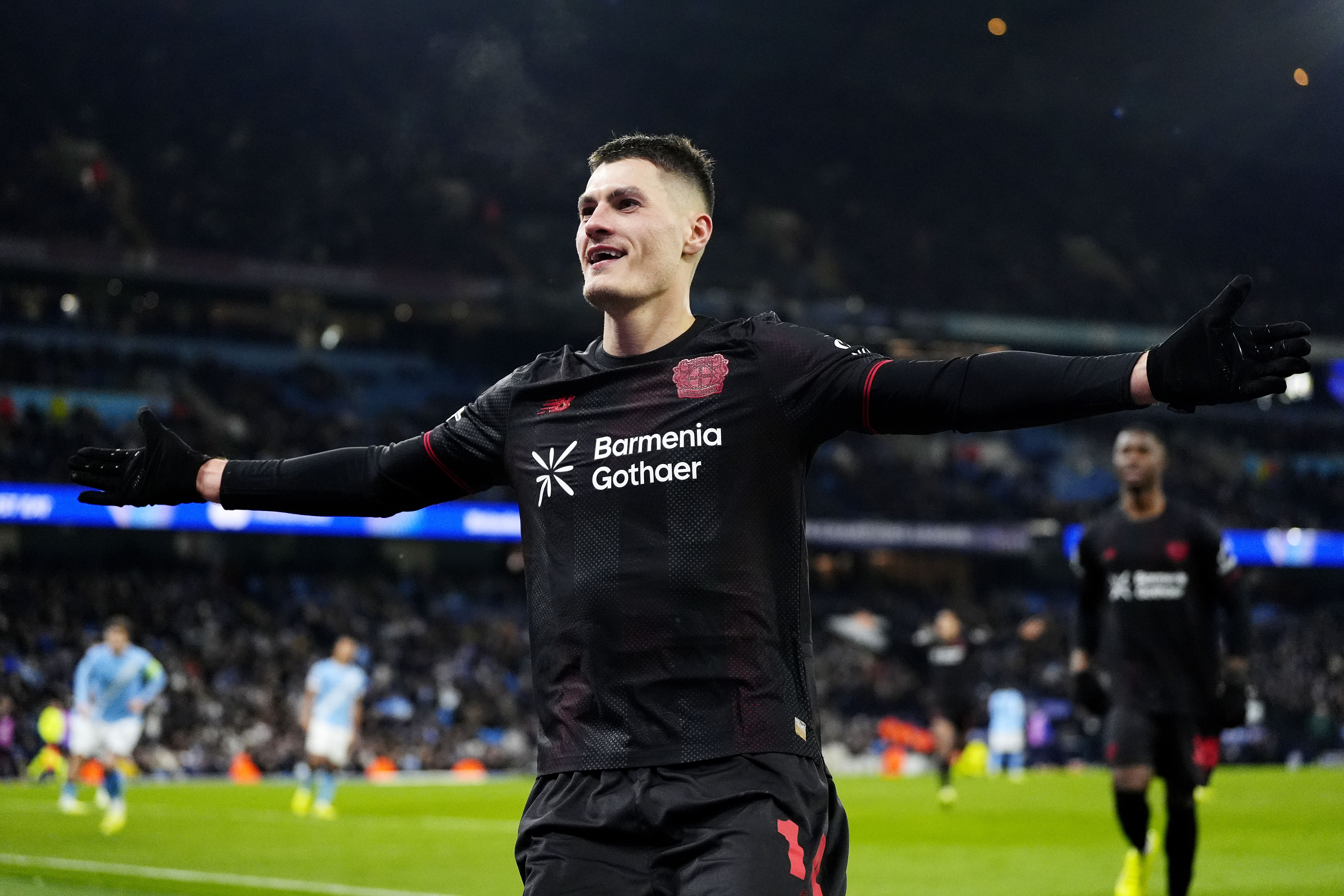Patrik Schick scored for Bayer Leverkusen (Nick Potts/PA)