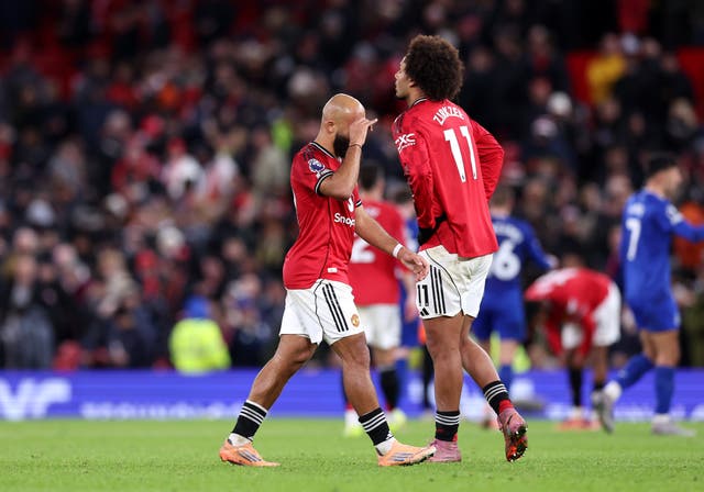 <p>Man United lost 1-0 to Everton at Old Trafford on Monday night</p>