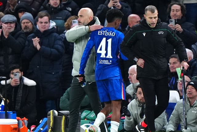 Enzo Maresca has turned his attention to Arsenal after an Estevao-inspired Chelsea beat Barcelona (Bradley Collyer/PA)