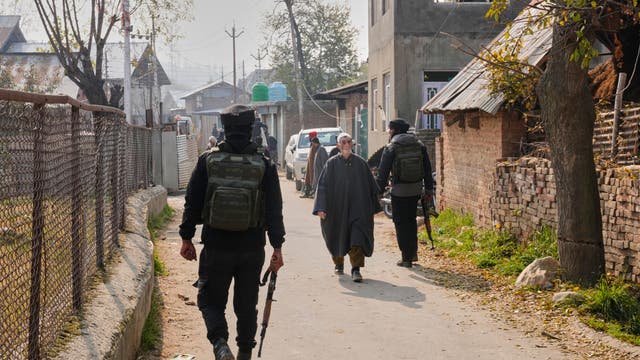 India Kashmir Crackdown