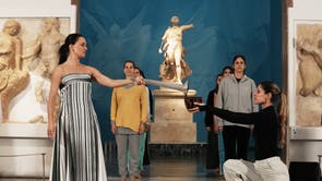 Greece Olympics Milan Cortina Flame Lighting